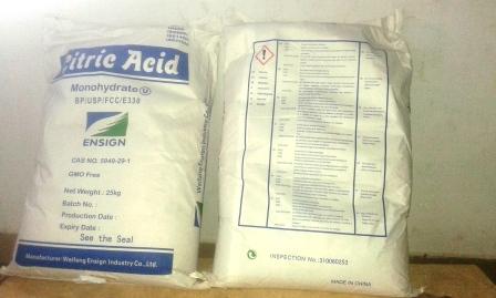 Citric Acid Monohydrate